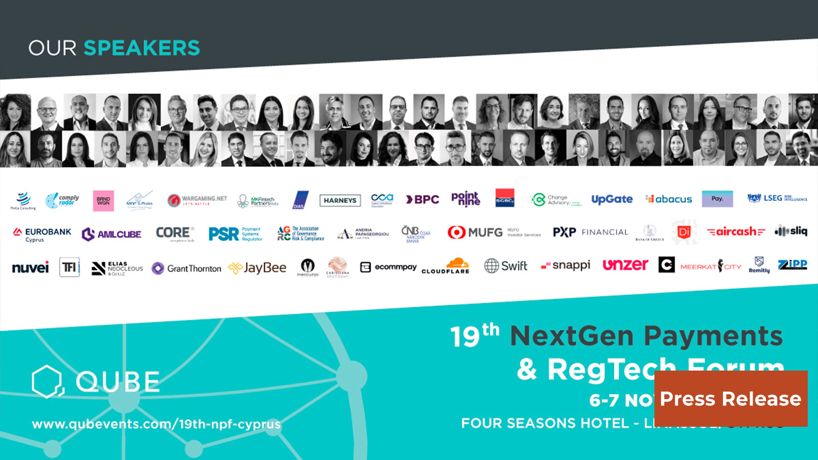 The 19th NextGen Payments & RegTech Forum Brings Top Industry Experts to Cyprus, Limassol this November!