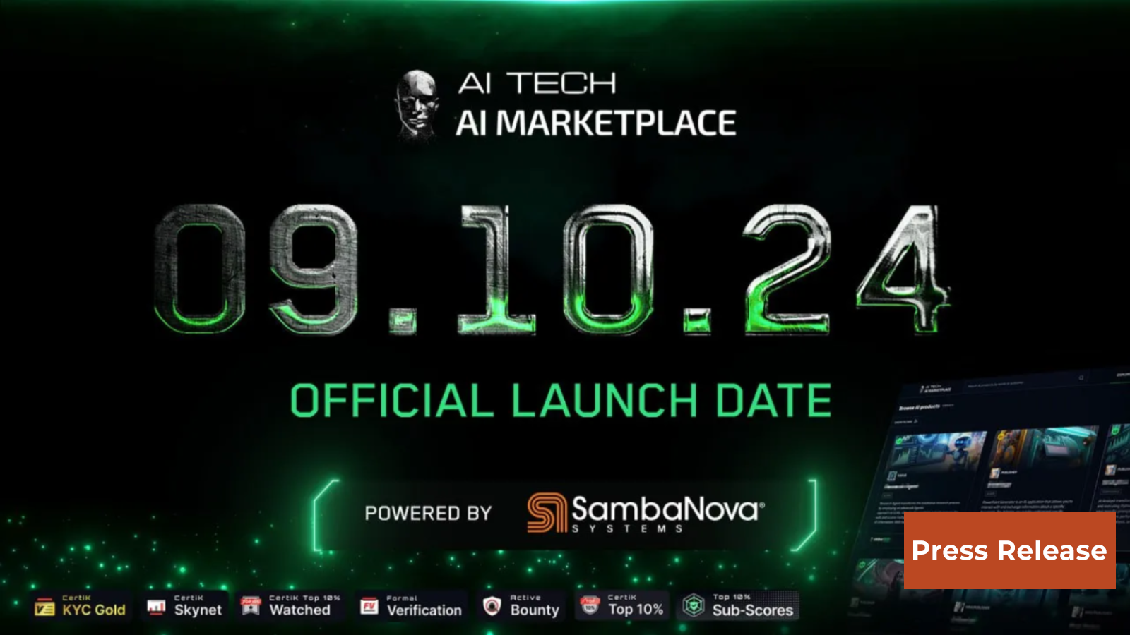 Mark Your Calendars for October 9th: The Official Solidus Ai Tech AI Marketplace Launch
