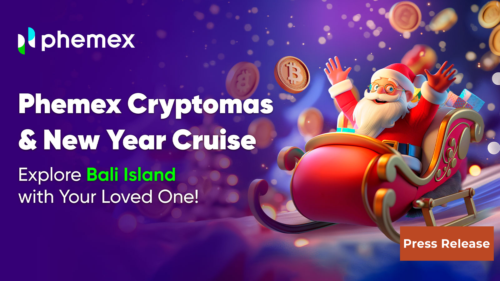 Phemex Announces Holiday Trading Campaign: Win a Luxury Bali Holiday!