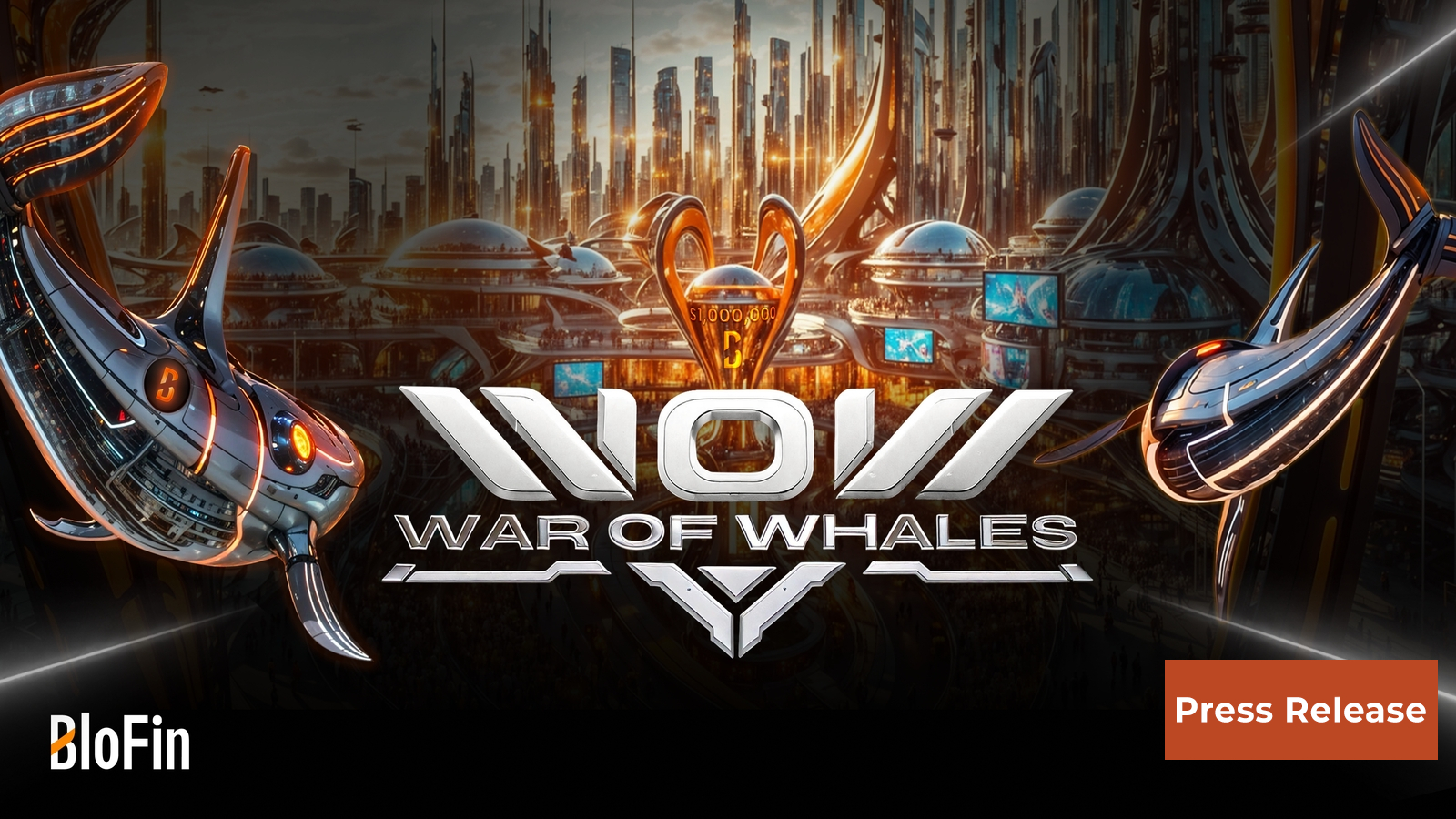 BloFin WOW (War of Whales) 2024: Inaugural Global Trading Event Breaks Records With 1M USDT Prize Pool and Top Trader Participation