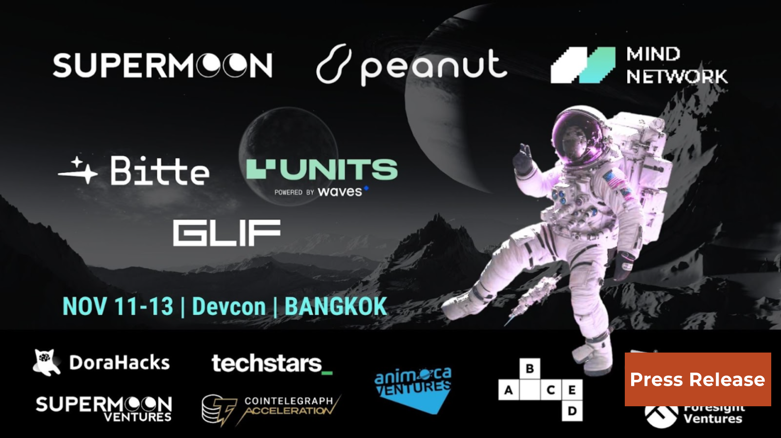 1000 FOUNDERS at DEVCON?! SUPERMOON & PEANUT TRADE Brought Together 1,000+ Founders, Builders, & Investors at DevCon 2024