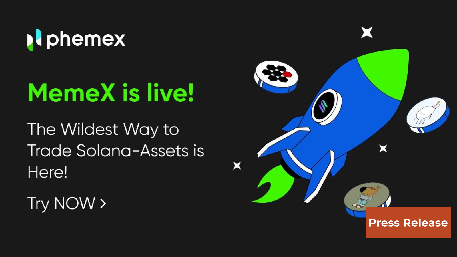MemeX by Phemex: Effortless Meme Token Trading on Solana for Everyone