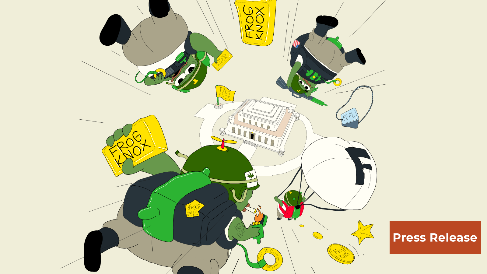 Frog Knox Presale Launches Amid Fort Knox Controversy, Offering Unique Investment Opportunity