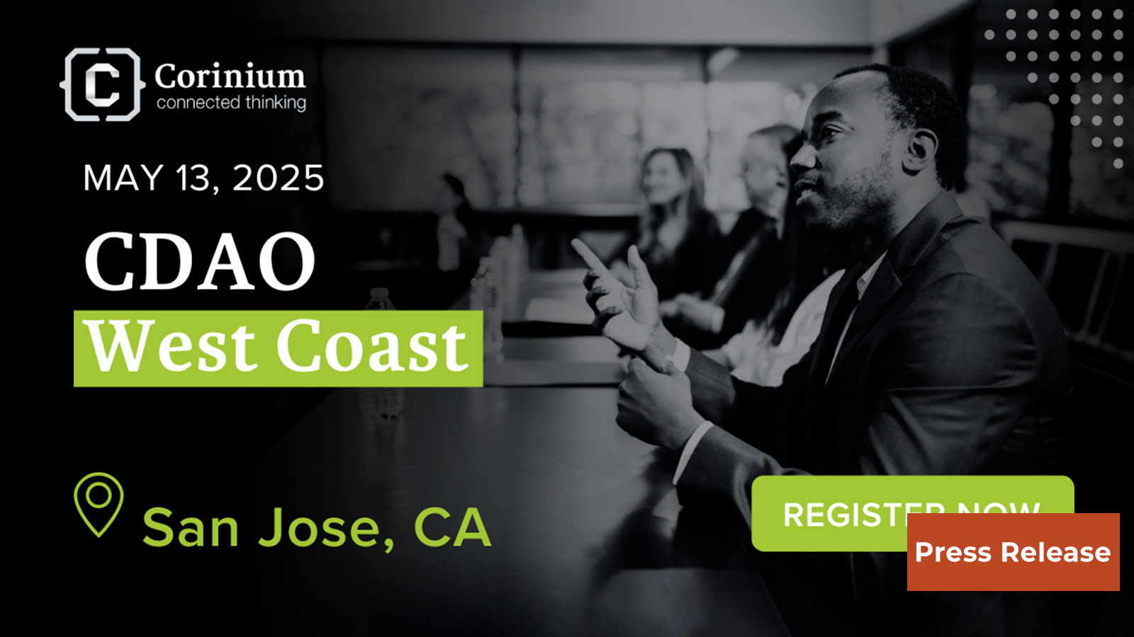 Corinium Global Intelligence Announces CDAO West Coast 2025 in San Jose
