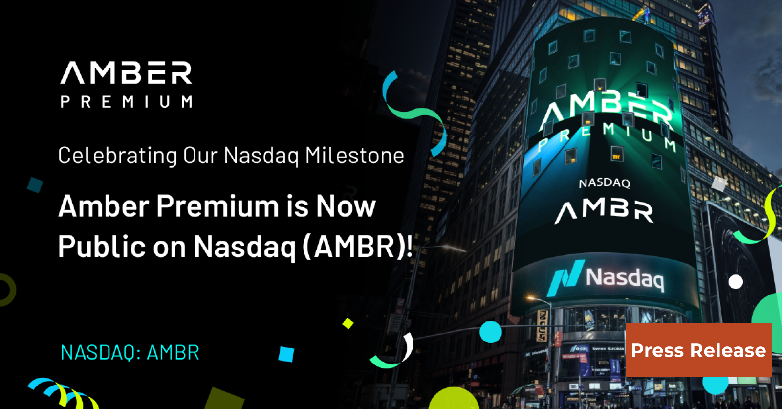 Amber International to Debut on Nasdaq Under Ticker Symbol “AMBR” Following Merger Completion, Announces Post-Listing Business Focus