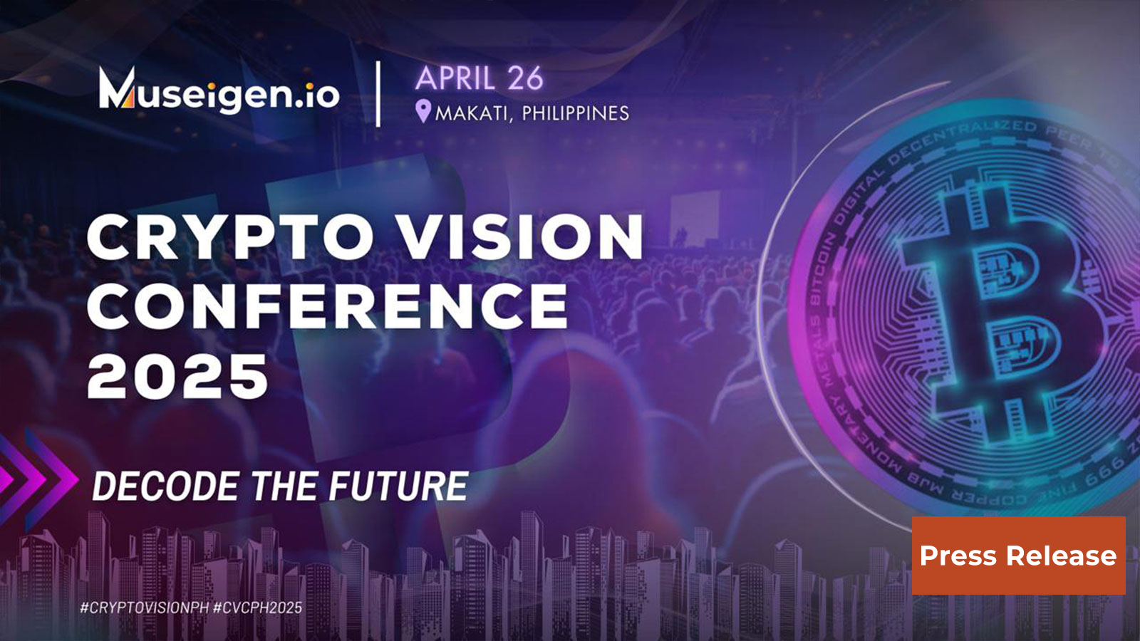Crypto Vision Conference 2025: Decode the Future