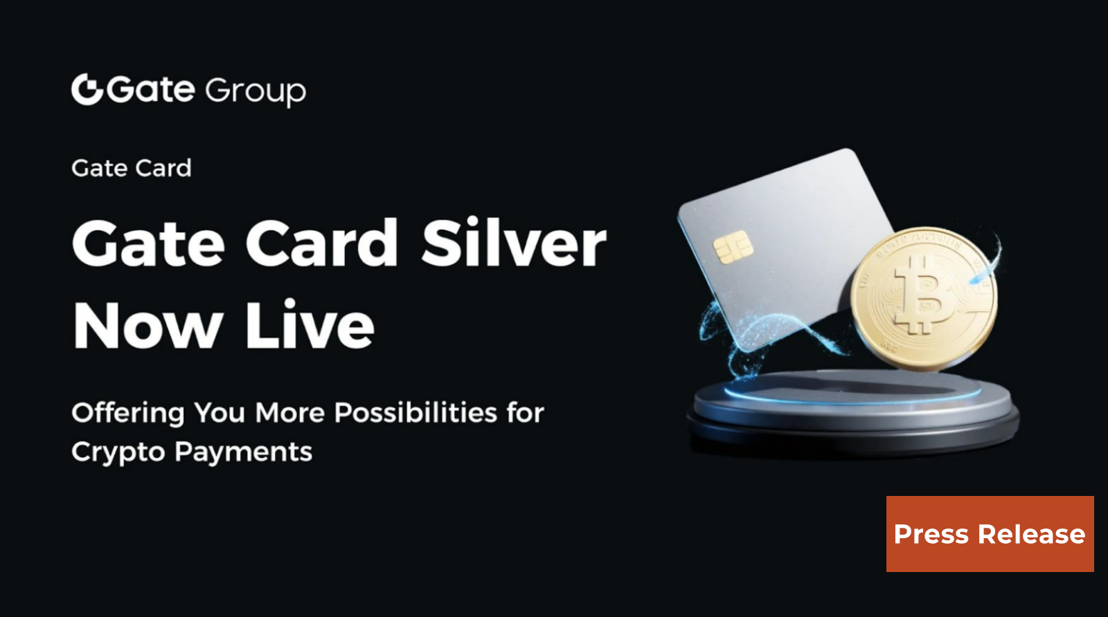 Gate Card Silver Officially Launched: Experience Seamless Global Crypto Payments