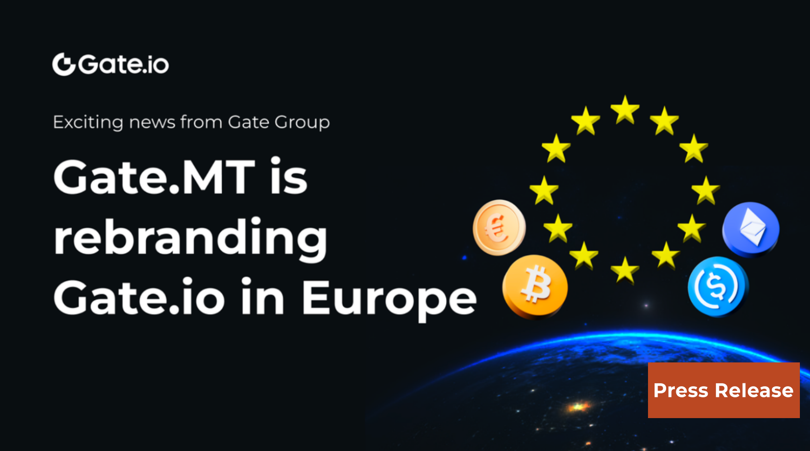 Gate Technology Ltd Rebrands to Gate.io in Europe