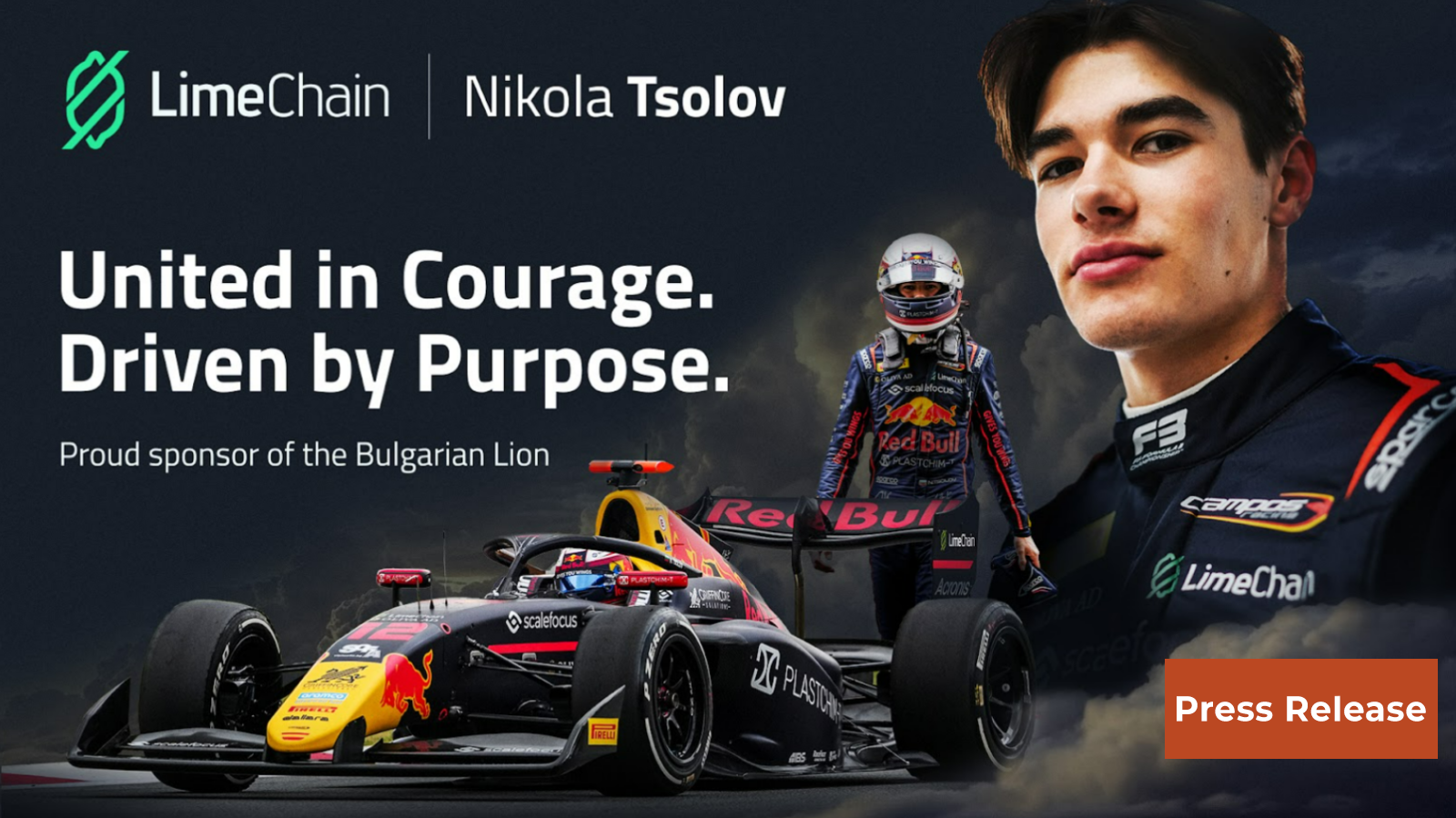 LimeChain - Builders of Web3 Step into the FIA Formula Racing Sponsorship Arena