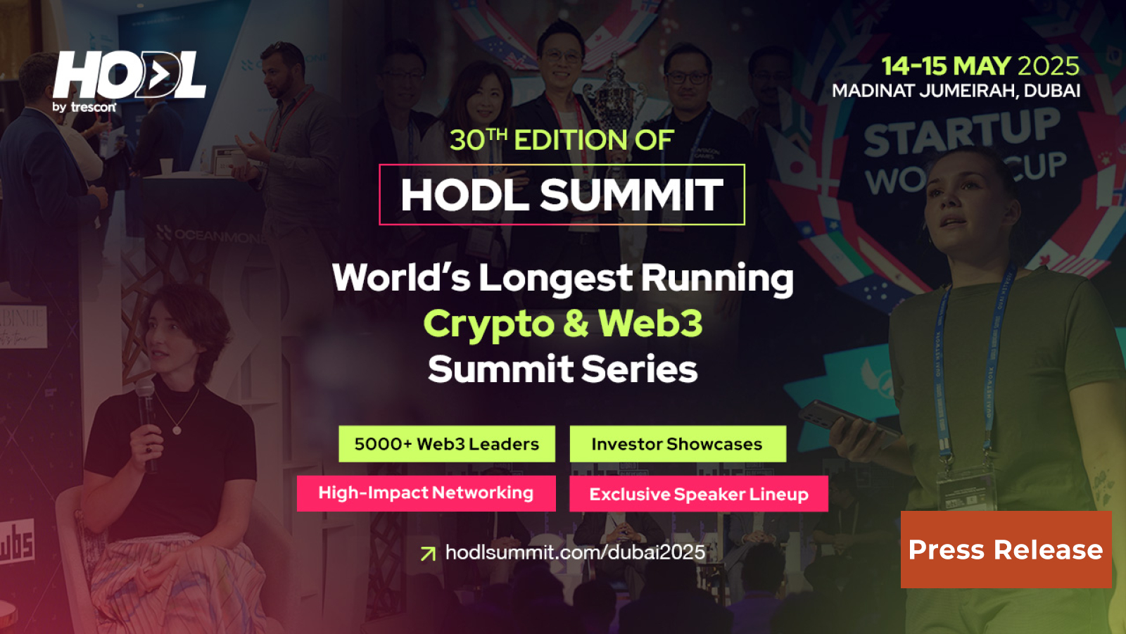 HODL 2025: Blockchain’s Brightest Minds. All in Dubai