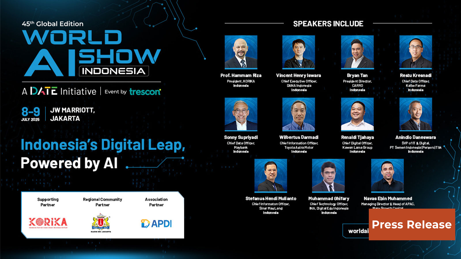 World AI Show Indonesia: Catalyst for Indonesia’s Digital Economic Transformation