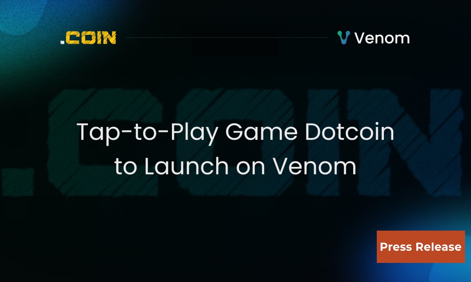 Dotcoin Tap-to-Play Game Set to Launch on Venom