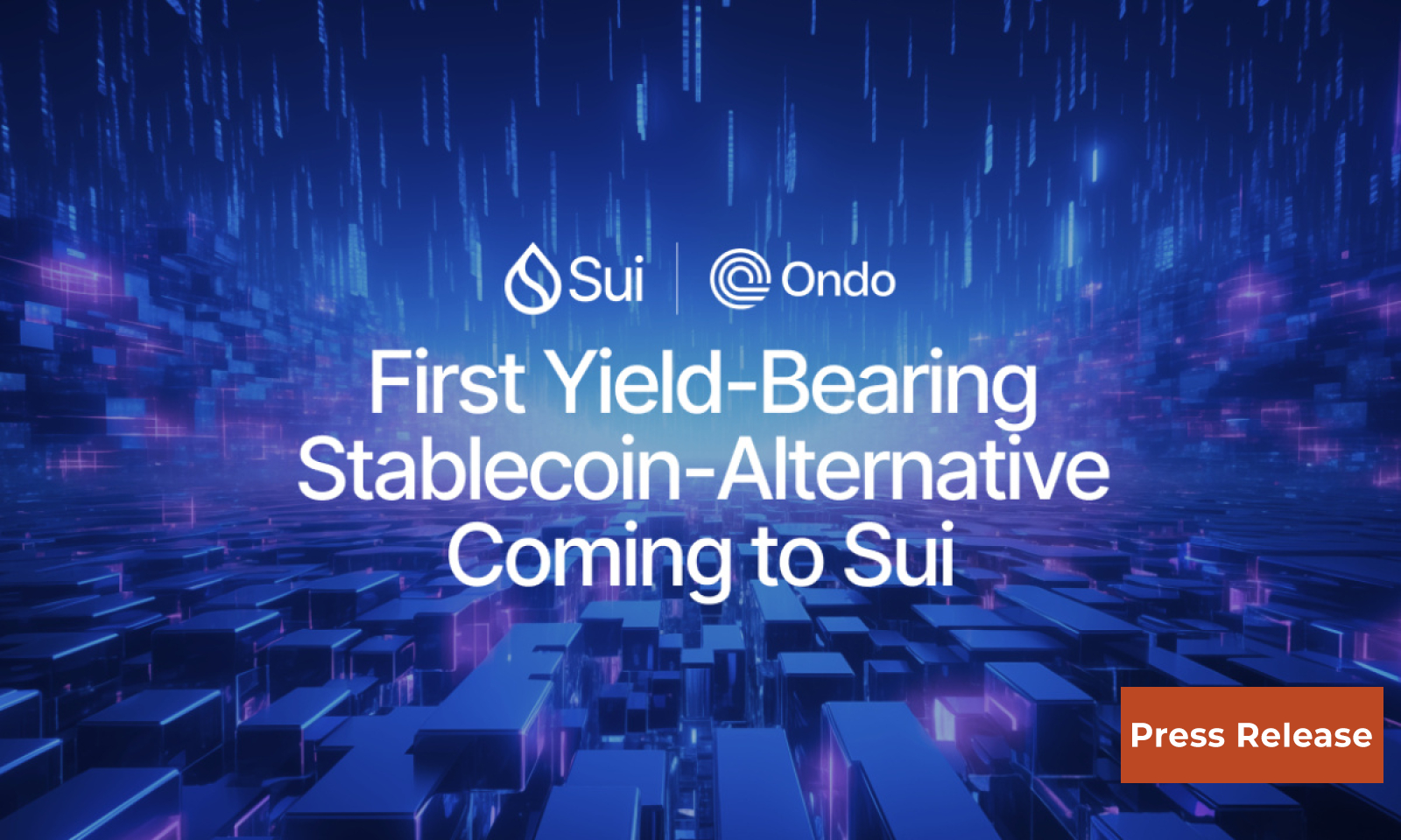 Ondo USDY Treasuries Token Now Available on Sui