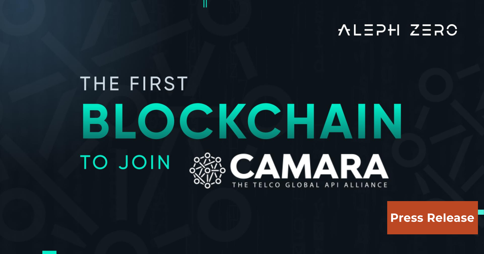 Aleph Zero Joins CAMARA as the First Blockchain Organization