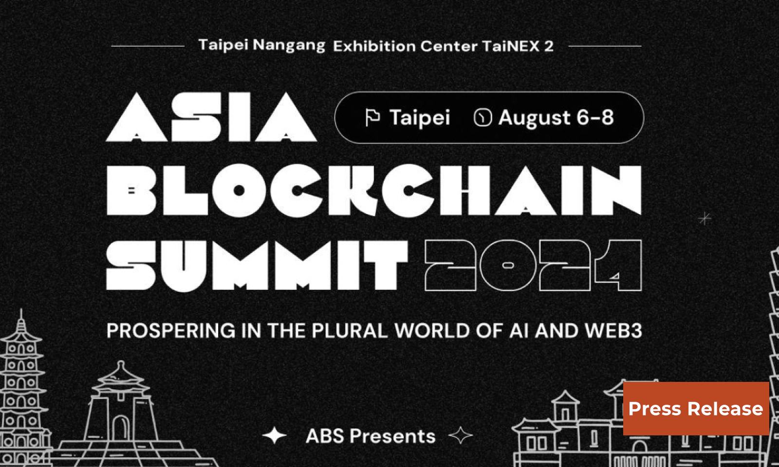 ABS2024 in Taipei: AI, Blockchain, and the Future of Governance, 15,000 Attendees Are Expected