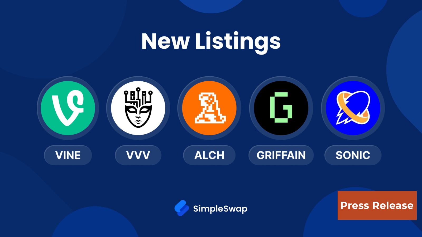 January Crypto Surge: New Listings on SimpleSwap