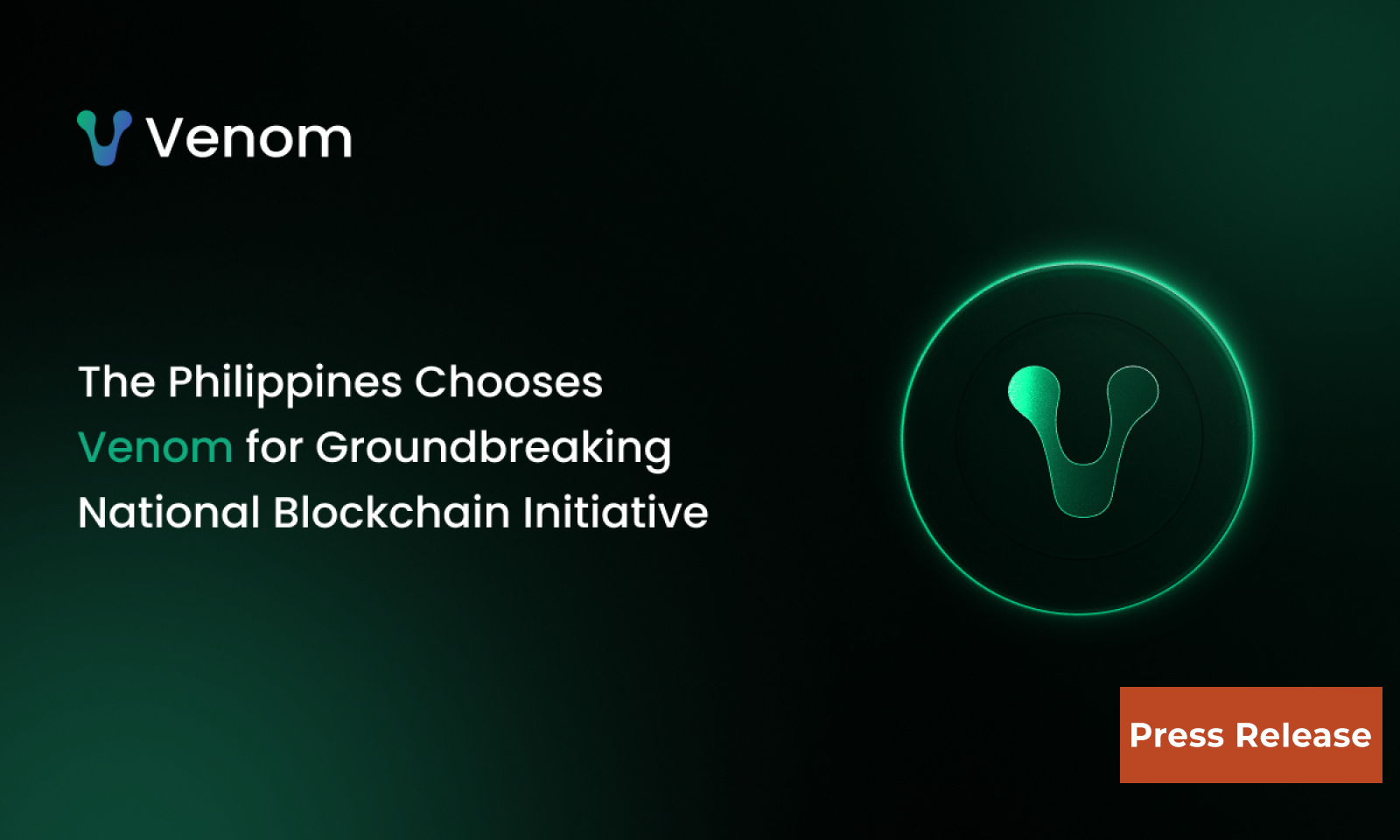 The Philippines Chooses Venom for Groundbreaking National Blockchain Initiative