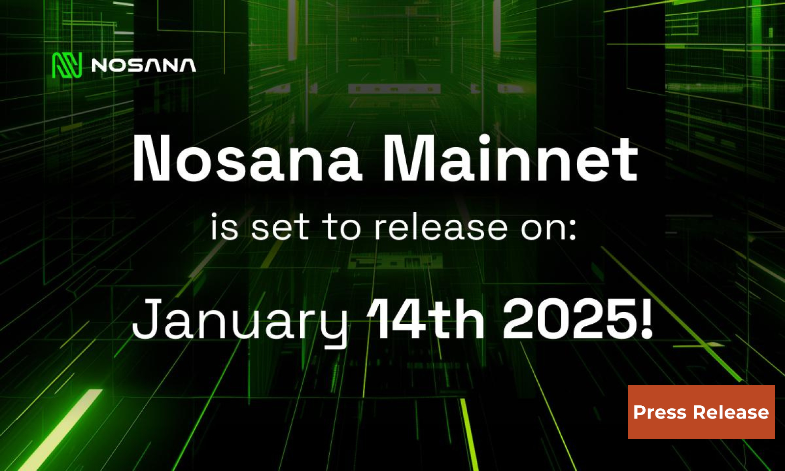 Nosana Announces "Road to Mainnet" with January 2025 Launch