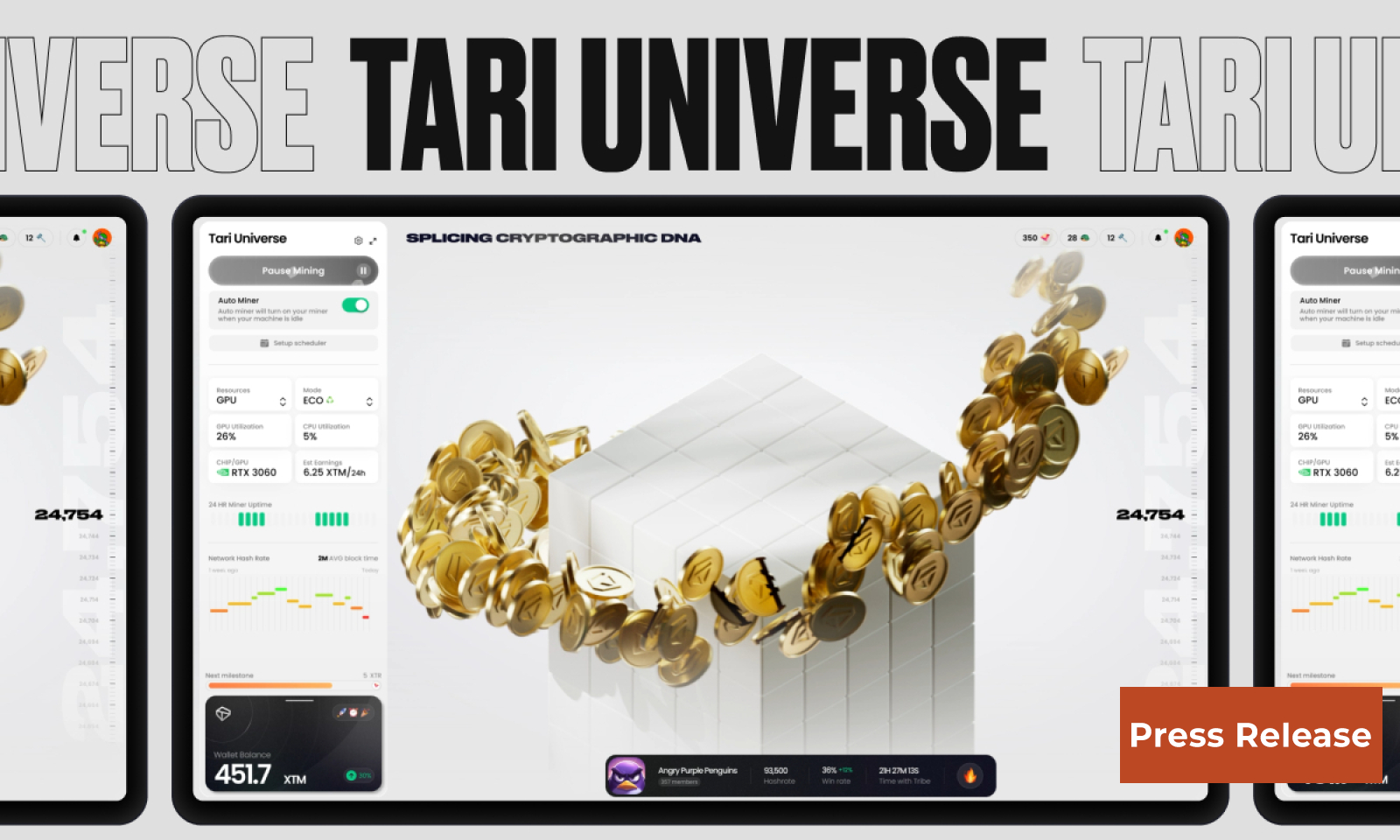Introducing Tari Universe: The Crypto Miner For English Majors