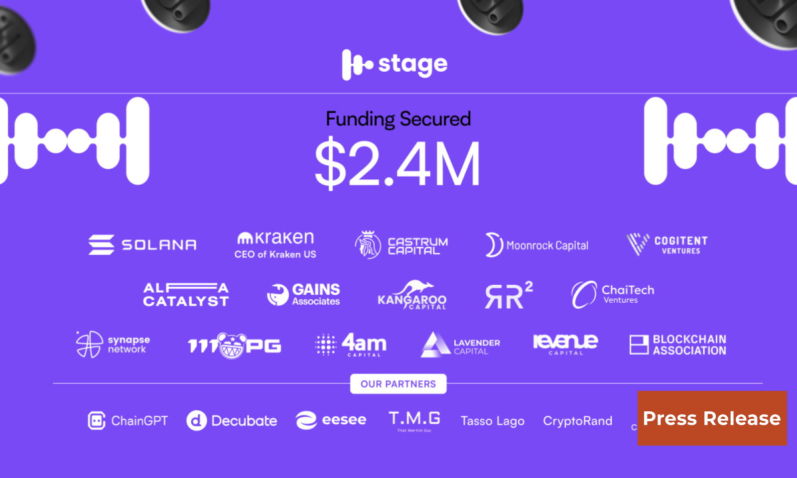 Stage Raises $2.4M to Revolutionize the Future of Music