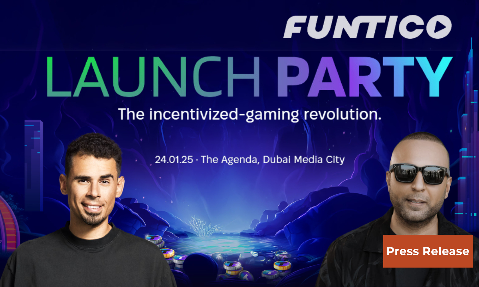 FUNTICO Announces Exclusive VIP Launch Party for $TICO Token in Dubai