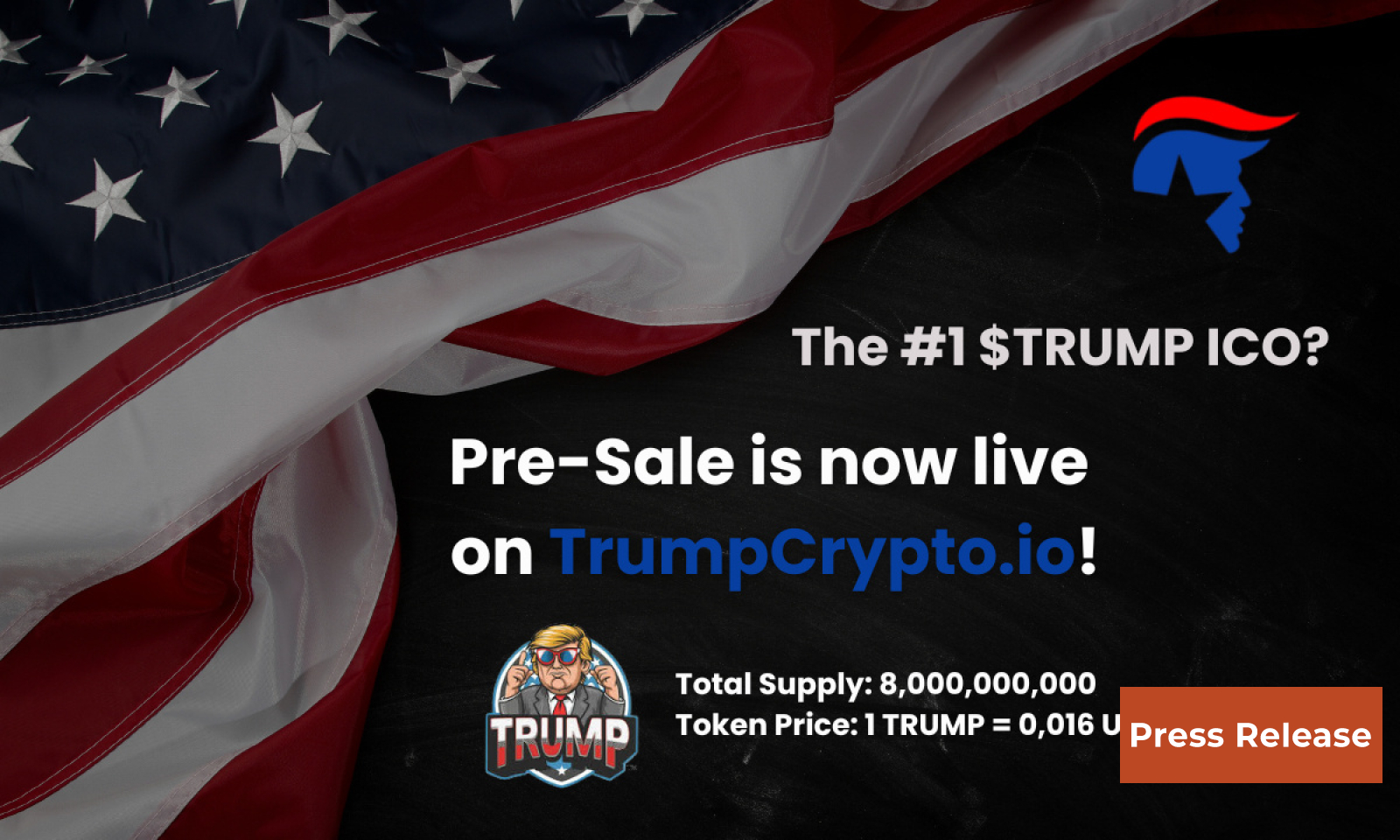 $TRUMP Presale: The next ICO offering real-world utility and impact