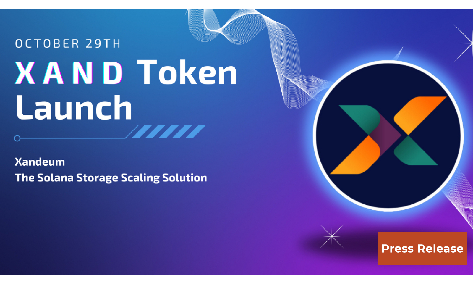 Xandeum Confirms XAND Token Launch and xandSOL LST for October 29