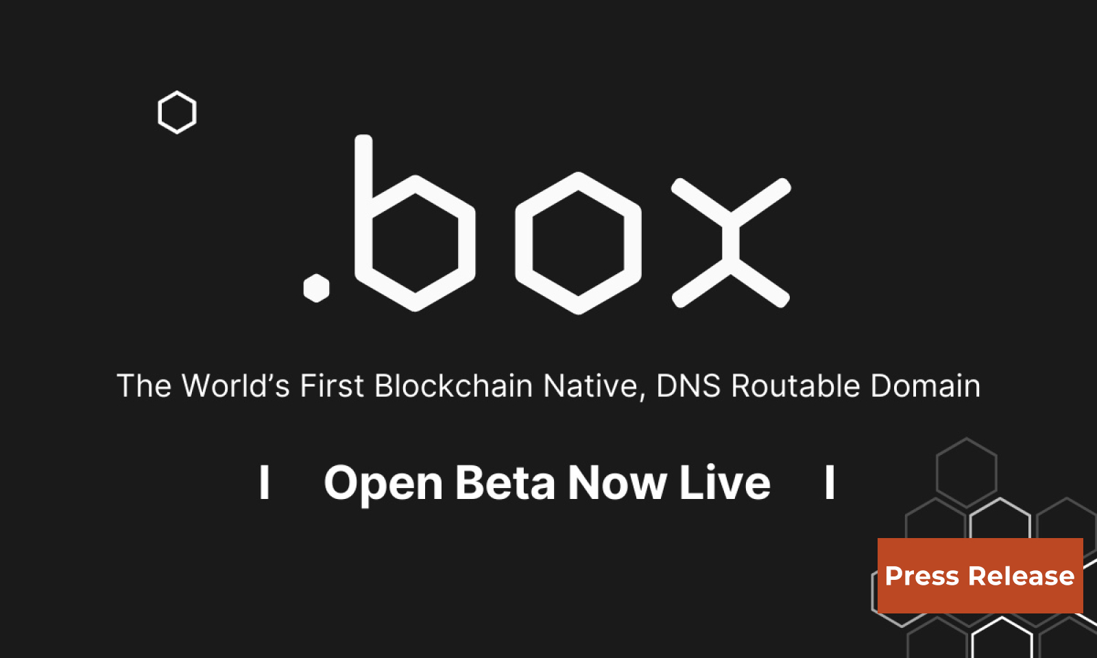 Introducing .box – The World’s First Blockchain Native, DNS Routable Domain