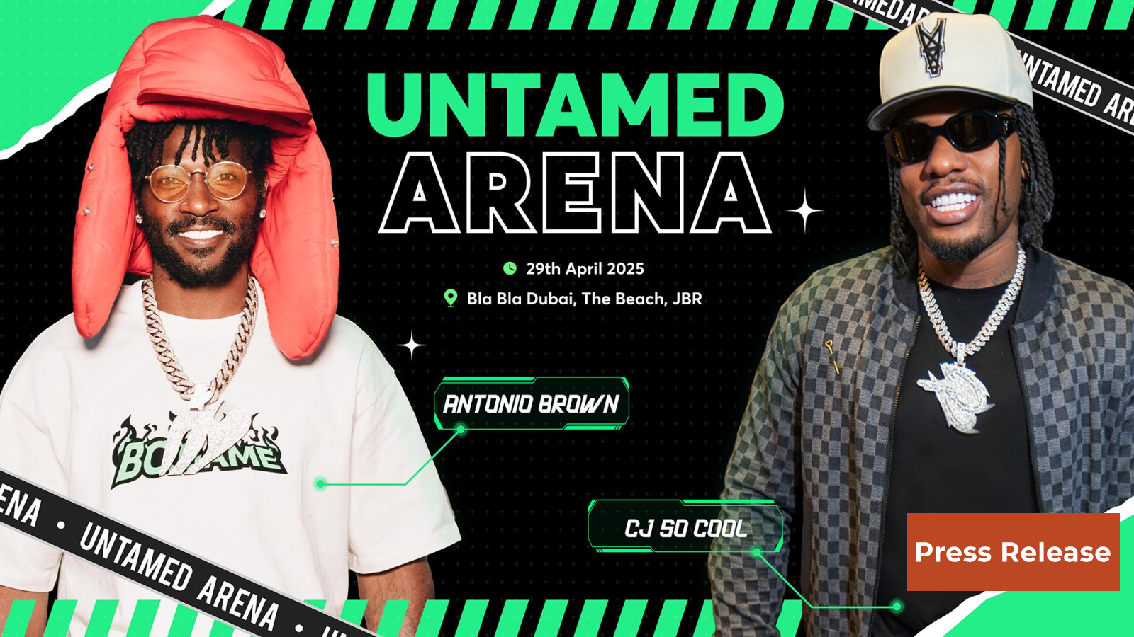 BC.GAME to Host 'Untamed Arena' During TOKEN2049 Dubai, Showcasing Web3 Culture and Influencer Appearances
