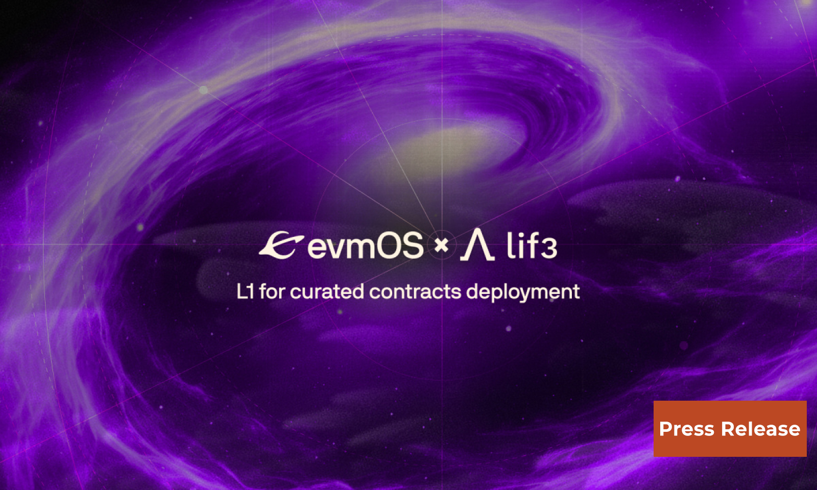 Lif3.com partners with evmOS to deploy "Lif3 Chain," first Layer-1 solution with curated DeFi contracts