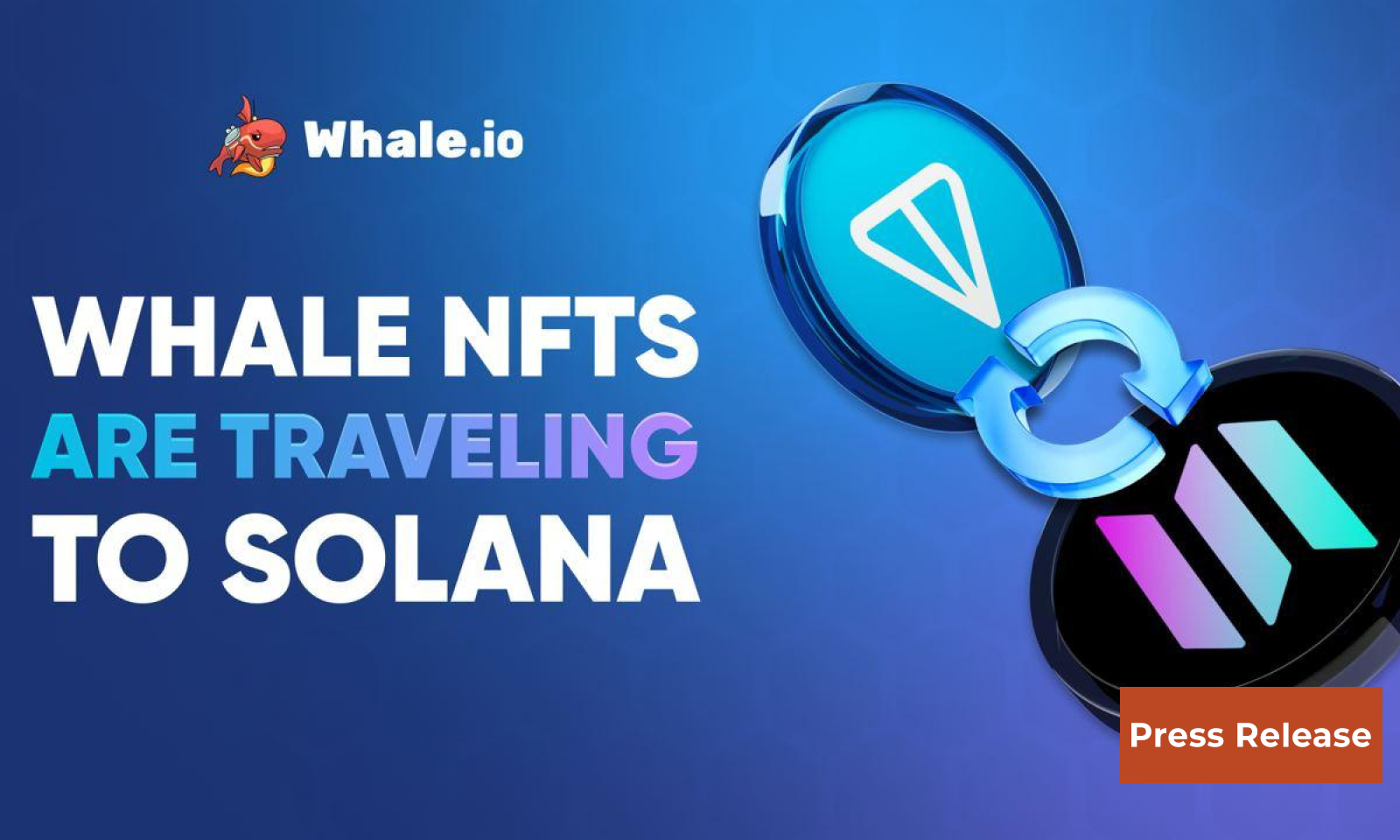 Whale NFT Bridge Goes Live: TON to Solana Migration Launches on Bridgemedaddy.com