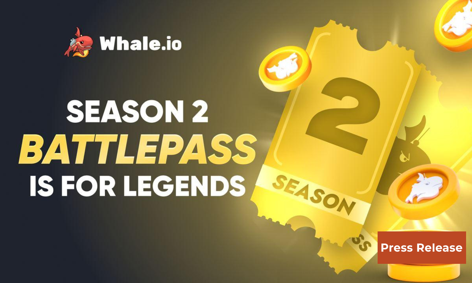 Whale.io Accelerates into Battlepass Season 2 with Double Lamborghinis and Epic Rewards