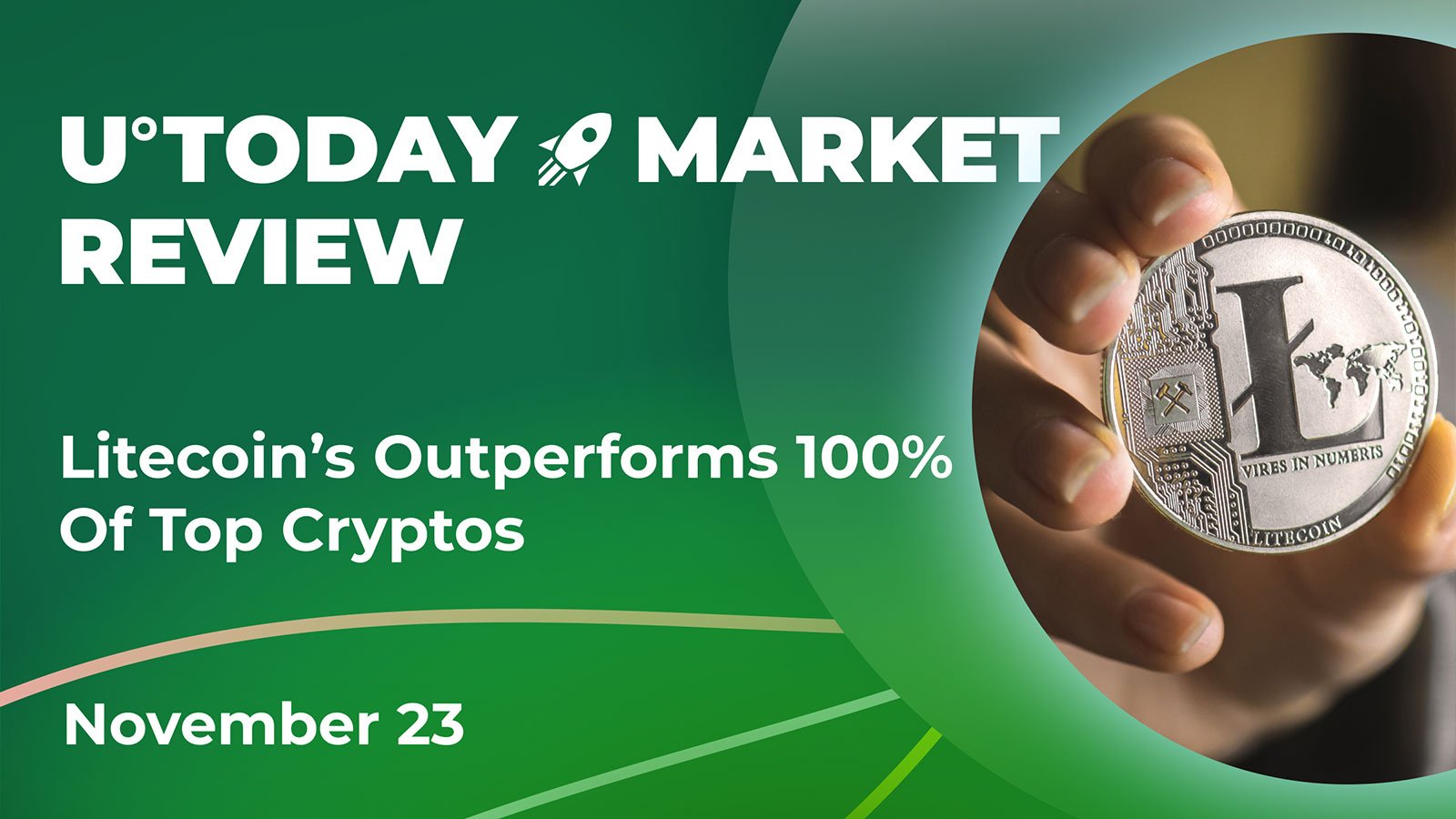 Litecoin’s Outperforms 100% Of Top Cryptos: Crypto Market Review, Nov. 23