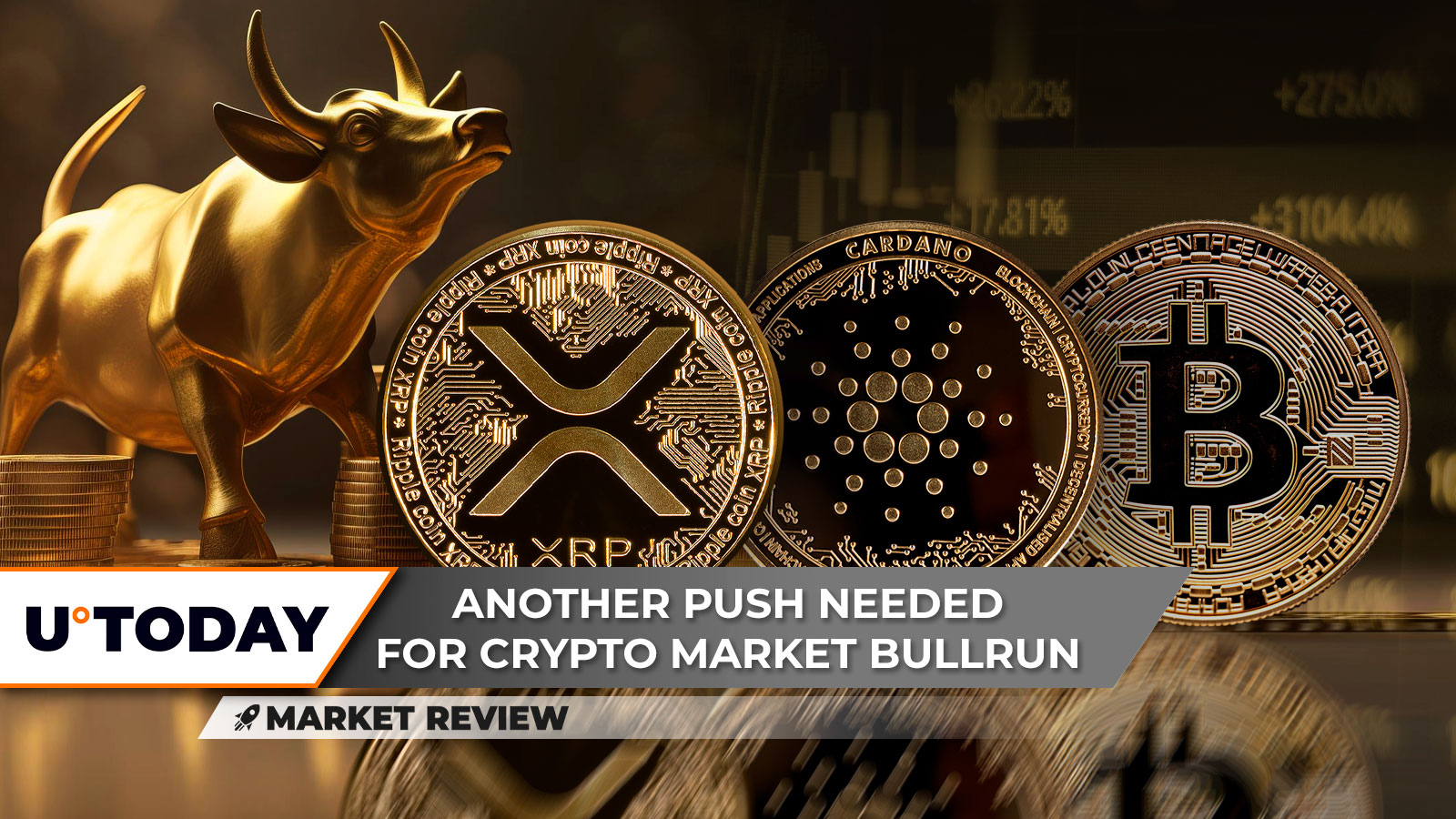 XRP on Verge of Bullish Reversal, Massive Bitcoin (BTC) Breakthrough, Cardano's (ADA) Tremendous Comeback Imminent