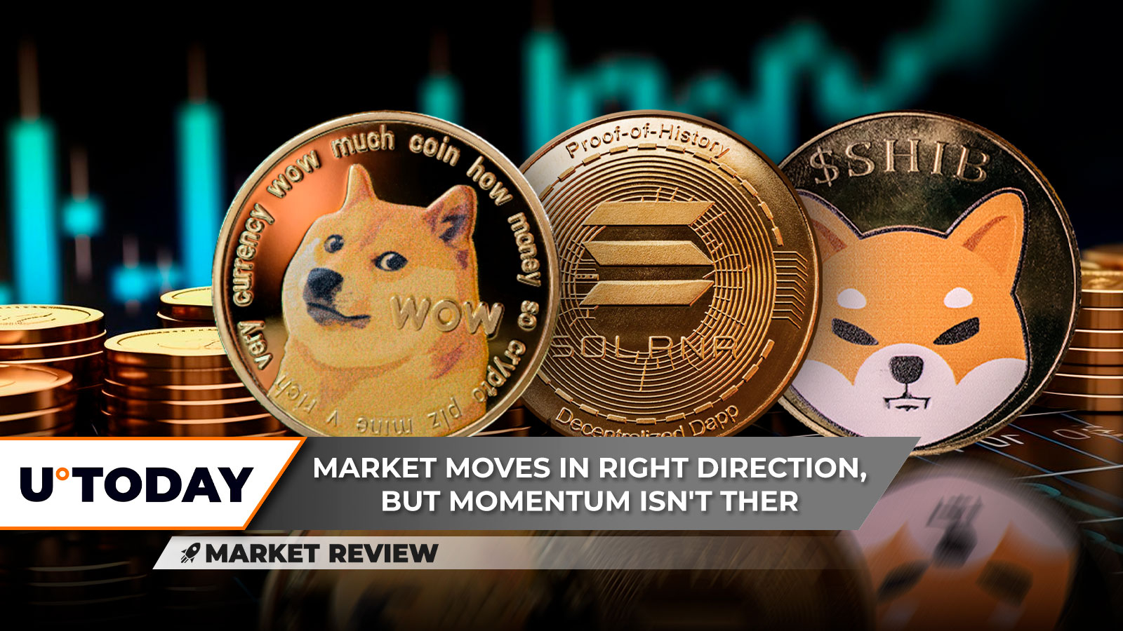 Dogecoin (DOGE) Accumulation Period Might Be Over, Solana (SOL) Is Surprisingly Slow, Shiba Inu's (SHIB) First Test