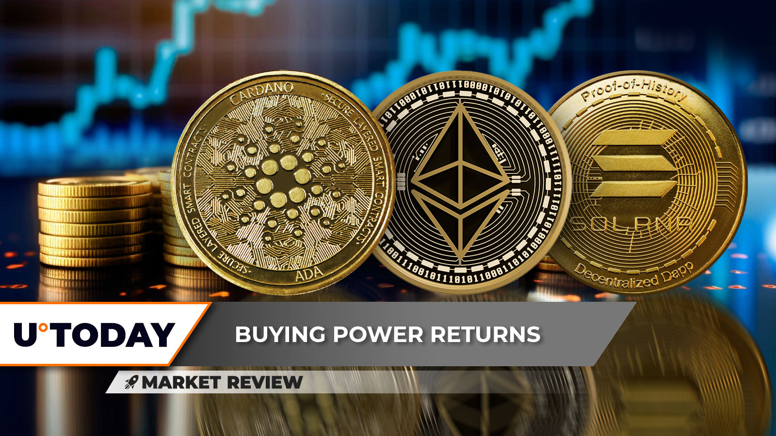 Cardano (ADA) Secures Crucial Breakthrough, Ethereum (ETH) Breaks New High, Solana (SOL) on Verge of Important Price Test