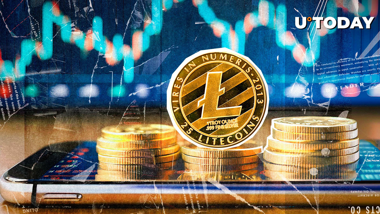 Litecoin (LTC) mengungguli 20 cryptos teratas dengan reli 10%