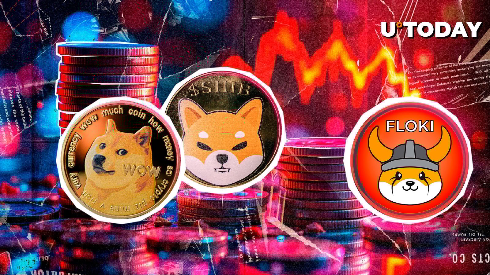 3 News Article Image Bain de sang des cryptomonnaies mèmes : DOGE et SHIB enregistrent les pires performances, FLOKI quitte le top 100