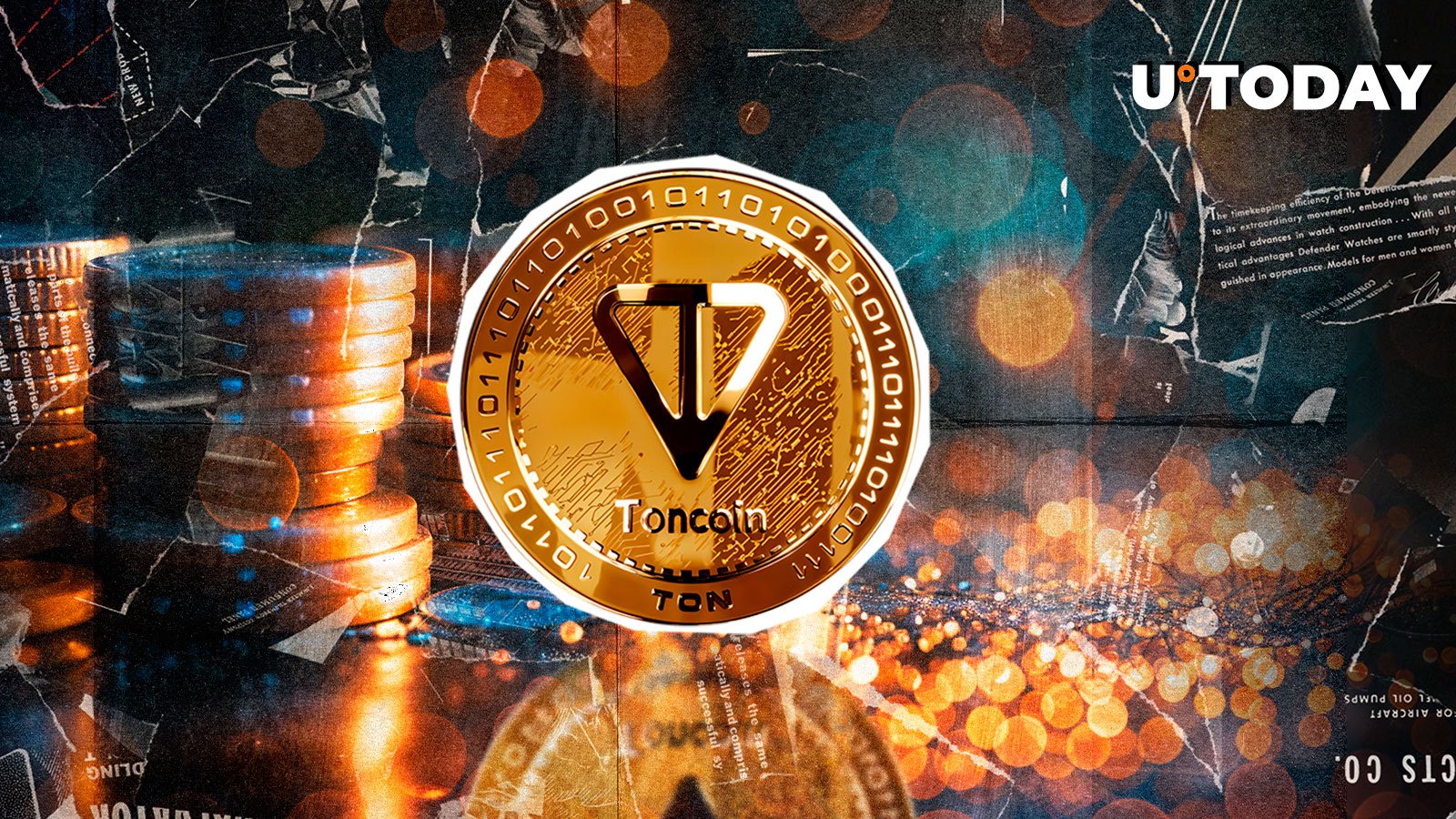 Toncoin memisahkan dari bitcoin, tingkat harga kunci ton untuk ditonton