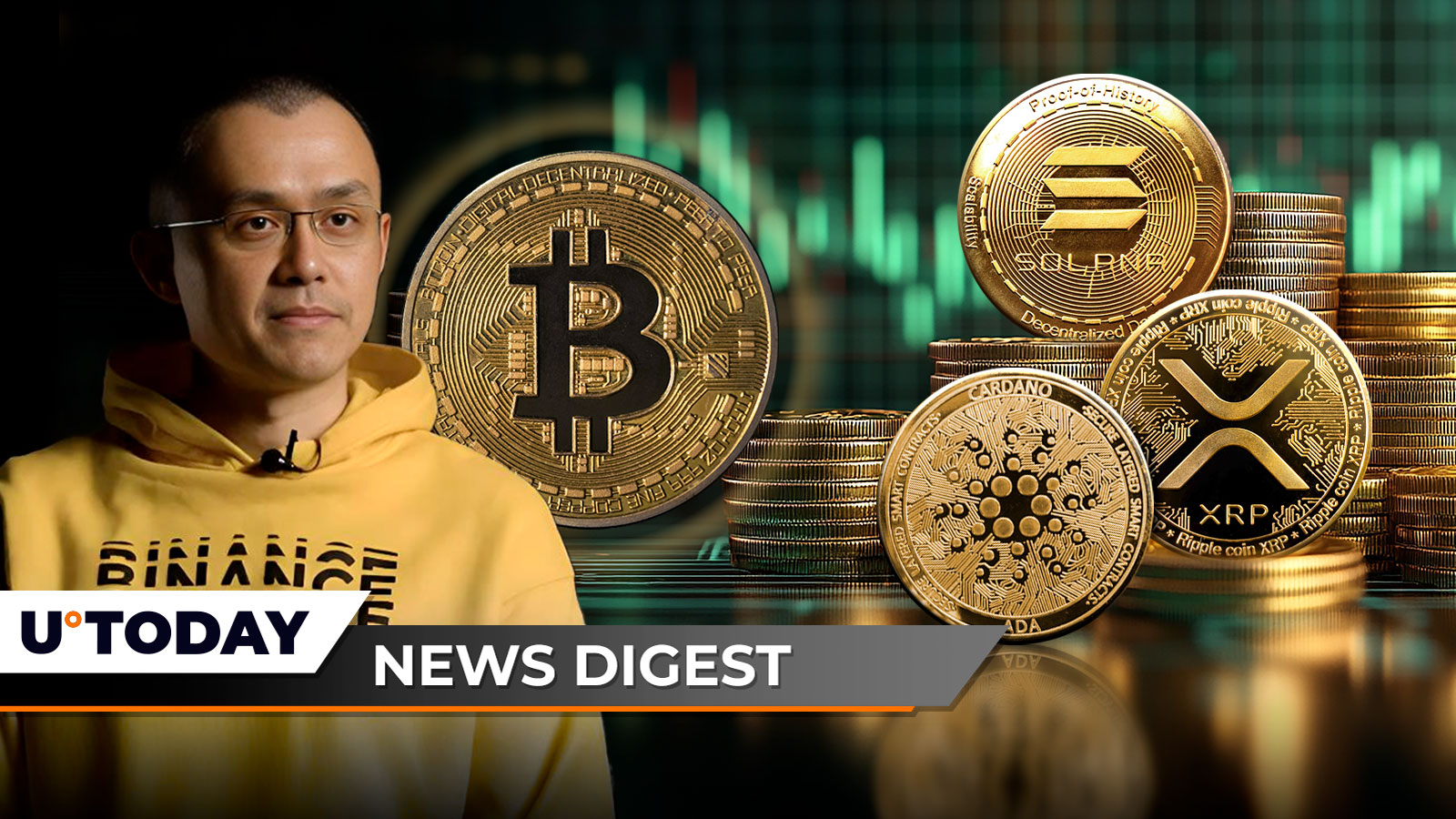 XRP, ADA and SOL Surge Following Crypto Strategic Reserve Announcement, Binance's CZ Issues Crucial Advice for Those Shaken Out by Bitcoin Crash: Crypto News by U.Today