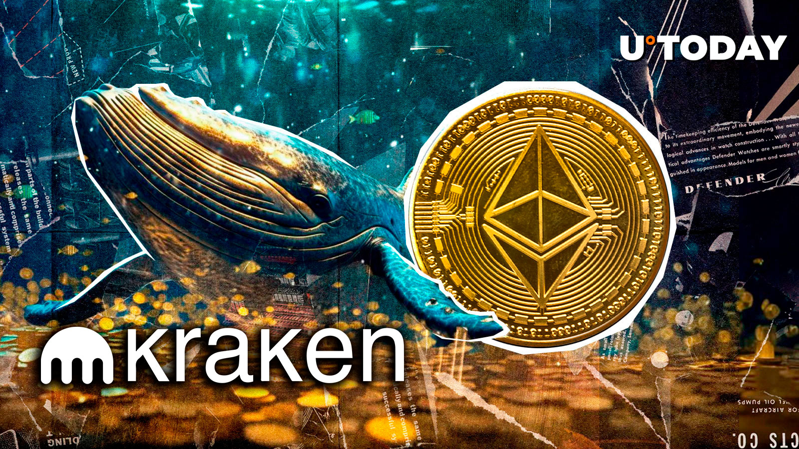 Mega Ethereum Whale Keeps Selling – Another 20,000 ETH Dumped on Kraken