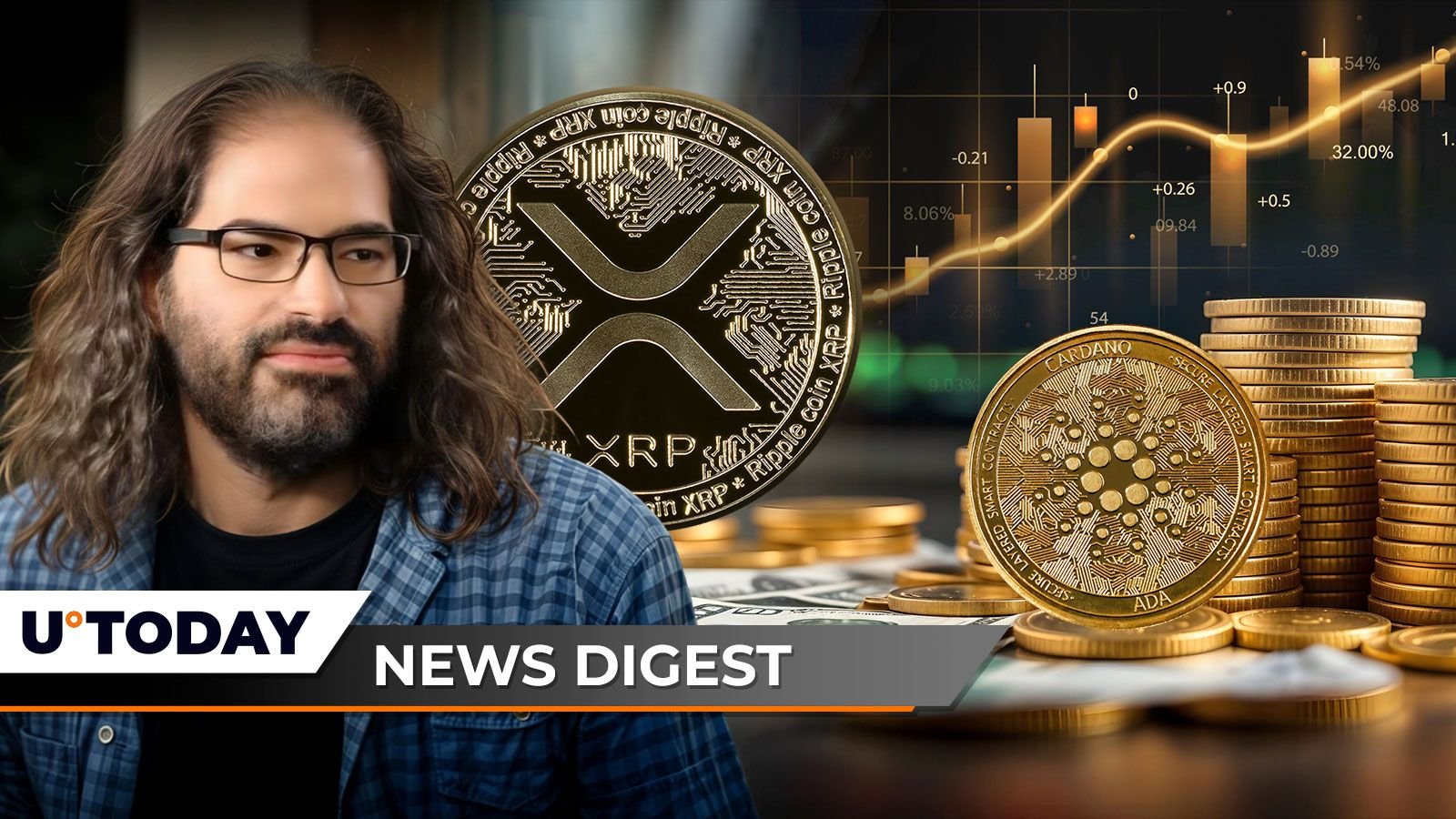 Ripple CTO Ends Speculation on XRP Fork, RLUSD Becomes Key Feature on Aave’s Lending Platform, Cardano Eyes Golden Cross — Crypto News Digest – U.Today