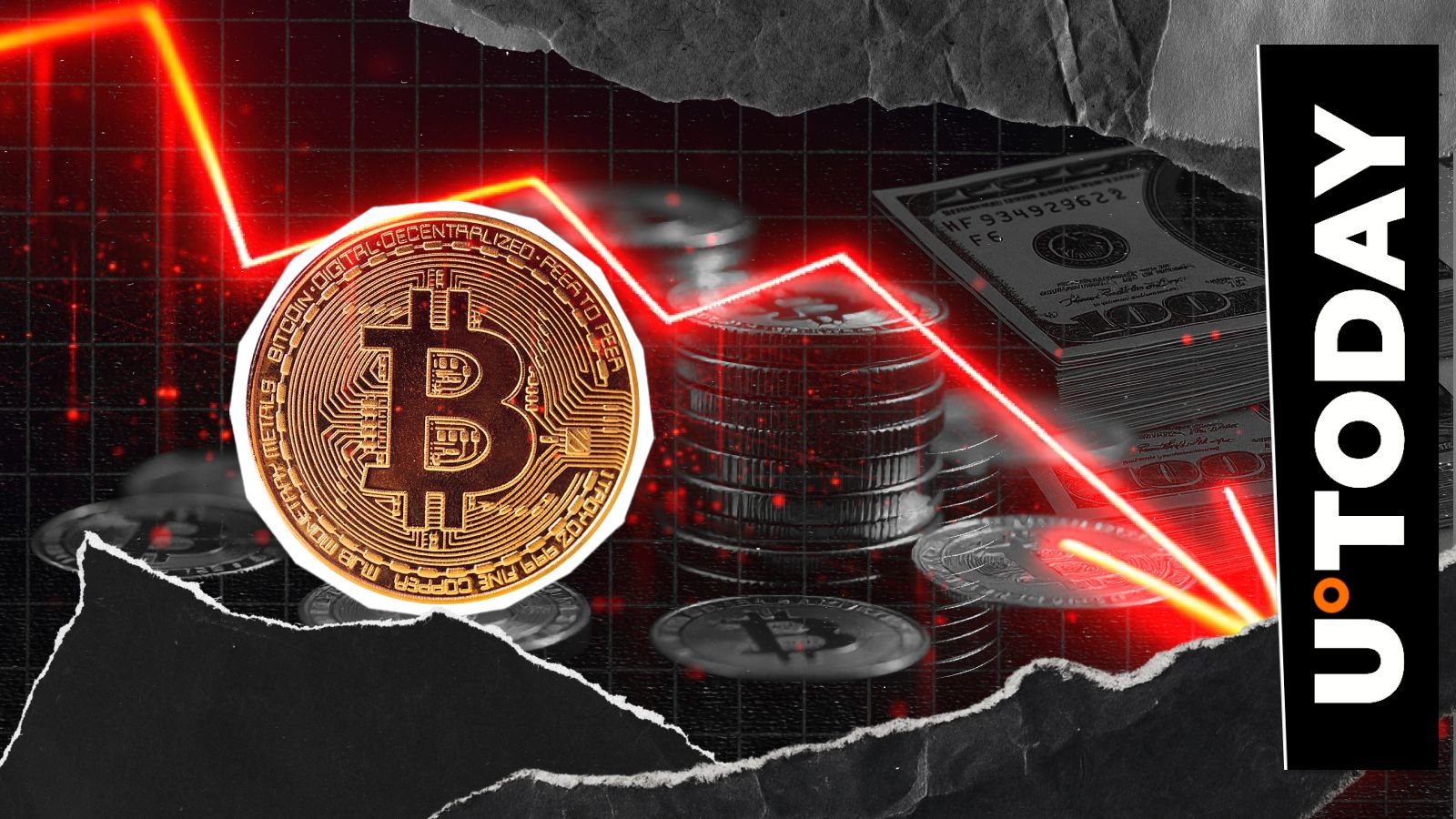 – ۳۷۵،۰۰،۰۰۰ دلار در ۲۴ ساعت بیت کوین: نهنگ های شرکت ها منفی هستند – U.Tooday