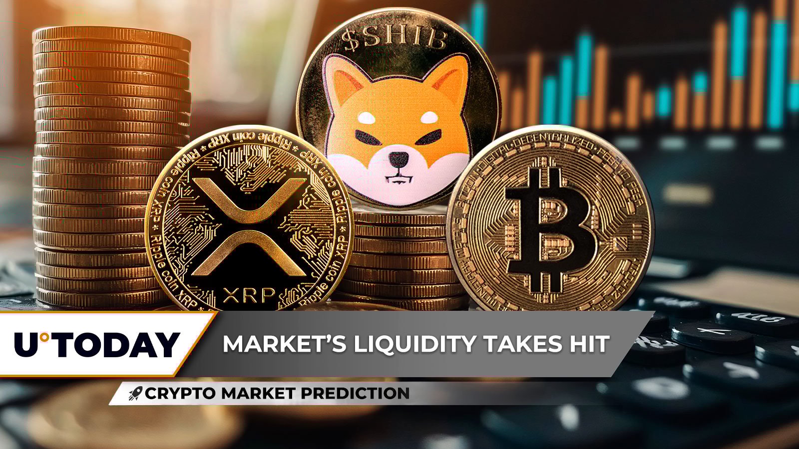 Crypto Market Prediction: XRP to Enter Freefall, Critical Support Lost? Bitcoin (BTC) Hits 0,000 Top, Shiba Inu (SHIB) Bullish Reversal Starts Here – U.Today