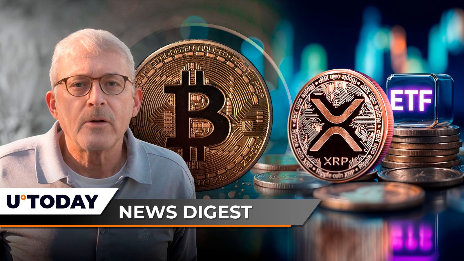 Peter Brandt Sounds Alarm on Bitcoin (BTC), New XRP ETF with 3x Leverage Proposed, Cardano Founder Predicts Shift in Altcoin Season — Crypto News Digest – U.Today