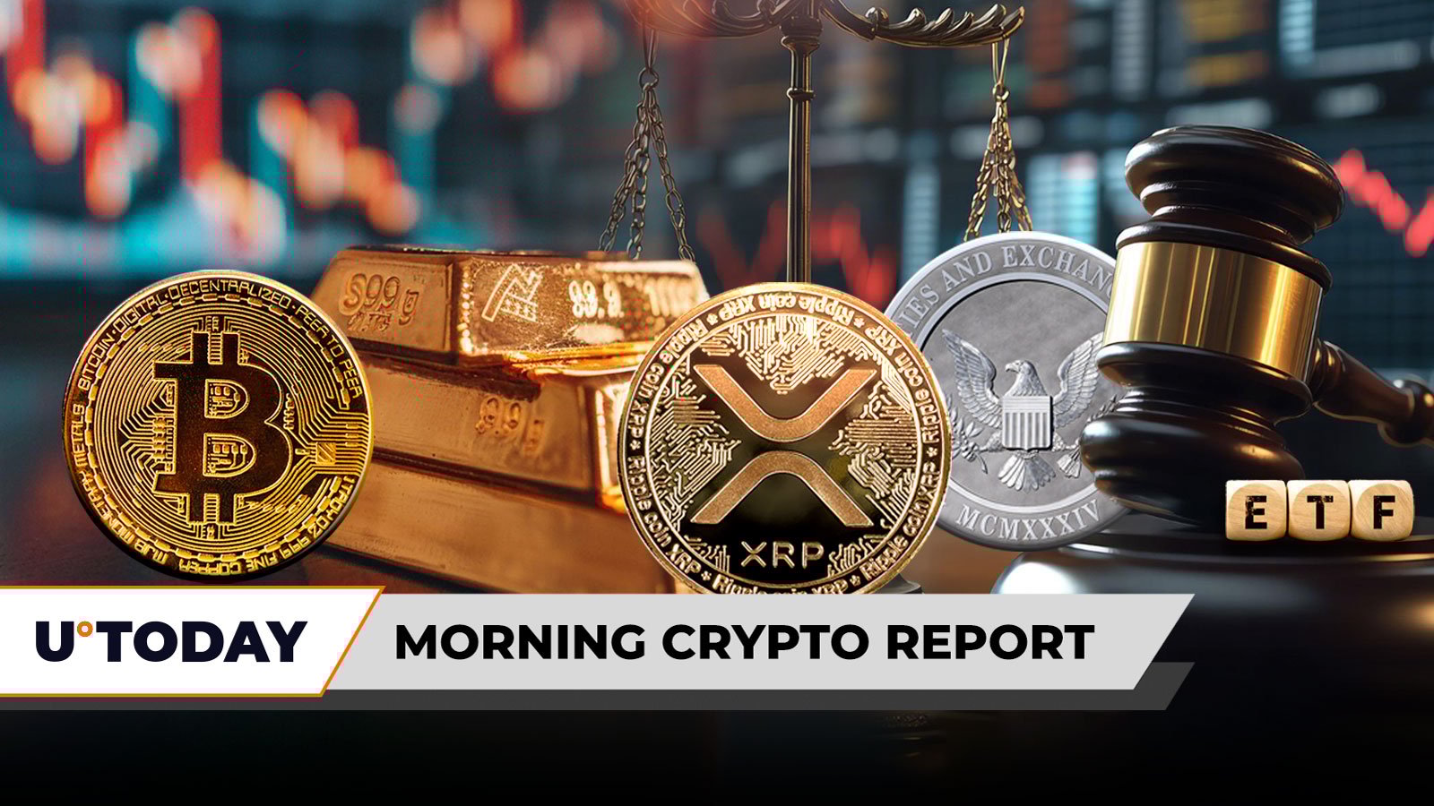 Morning Crypto Report: Bitcoin to Lose 50% Against Gold? SEC to Decide on 6 XRP ETFs in 5 Days, Binance Announces 3 Million Repayment – U.Today