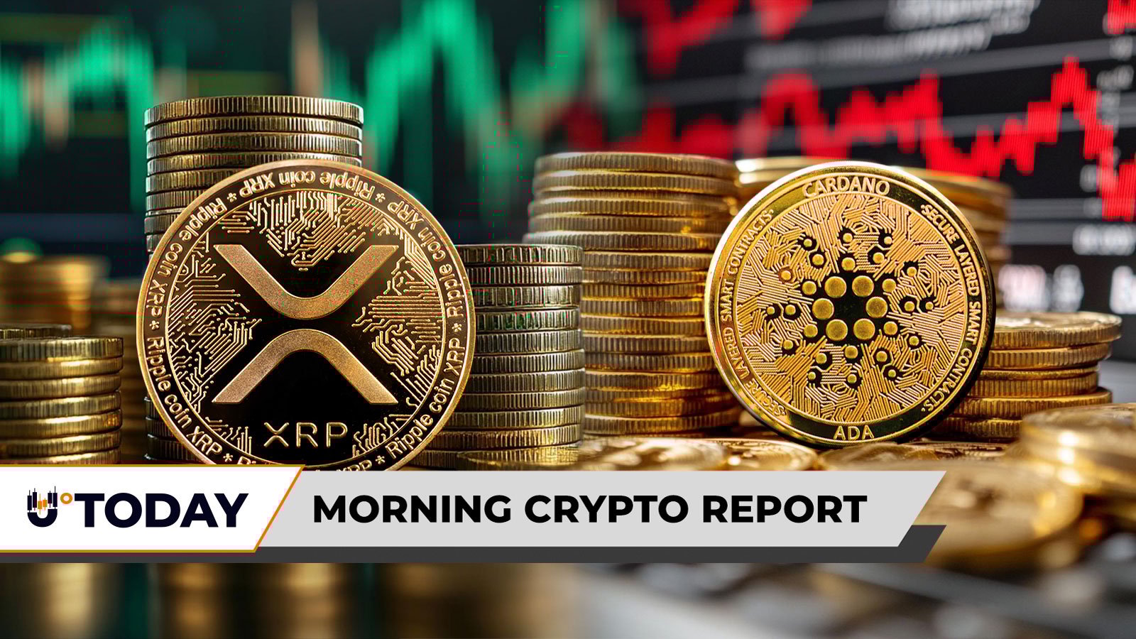 Morning Crypto Report: Why Is XRP Price Up Today? Ripple CEO and President Defy Retail Fear, Cardano at Risk of 20% Death Cross Crash – U.Today