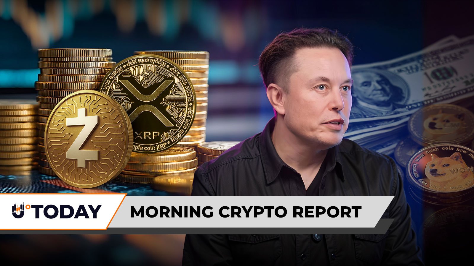 Morning Crypto Report: XRP vs. Zcash Speculations Intensify Amid 1,296% Gap, Tether (USDT) Loads 0 Million in Bitcoin,  Trillion for Dogecoin Support to Elon Musk – U.Today