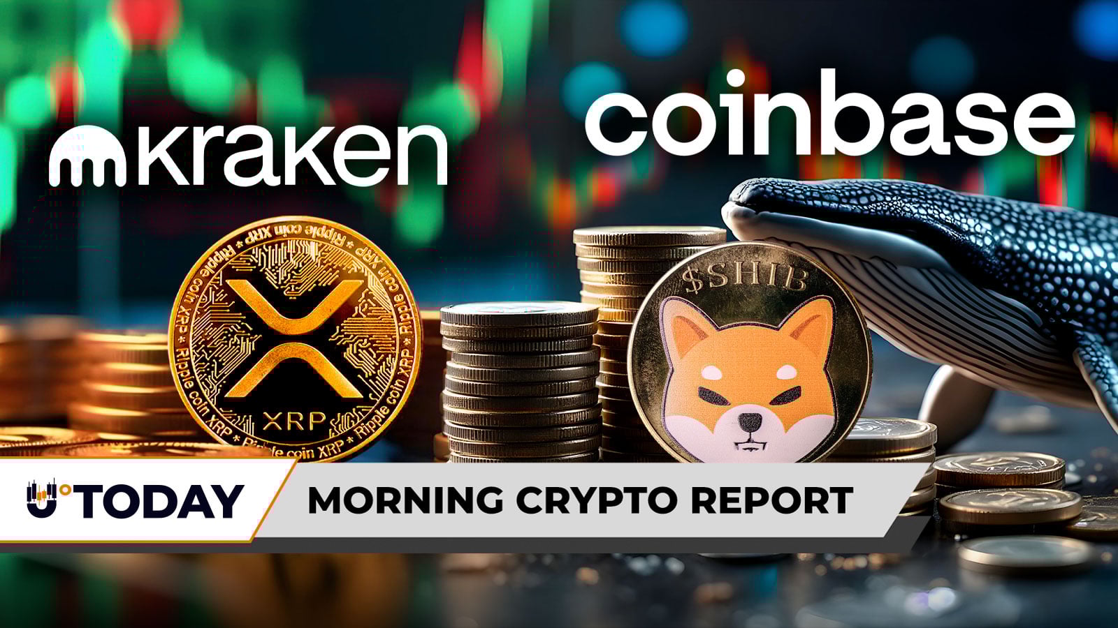 Morning Crypto Report: XRP Briefly Hits Abnormal $90 on Kraken, Coinbase  Whale Absorbs 272,556,924,649 SHIB, Bitcoin in Bull Mode Above $87,600:  Bollinger Bands - U.Today