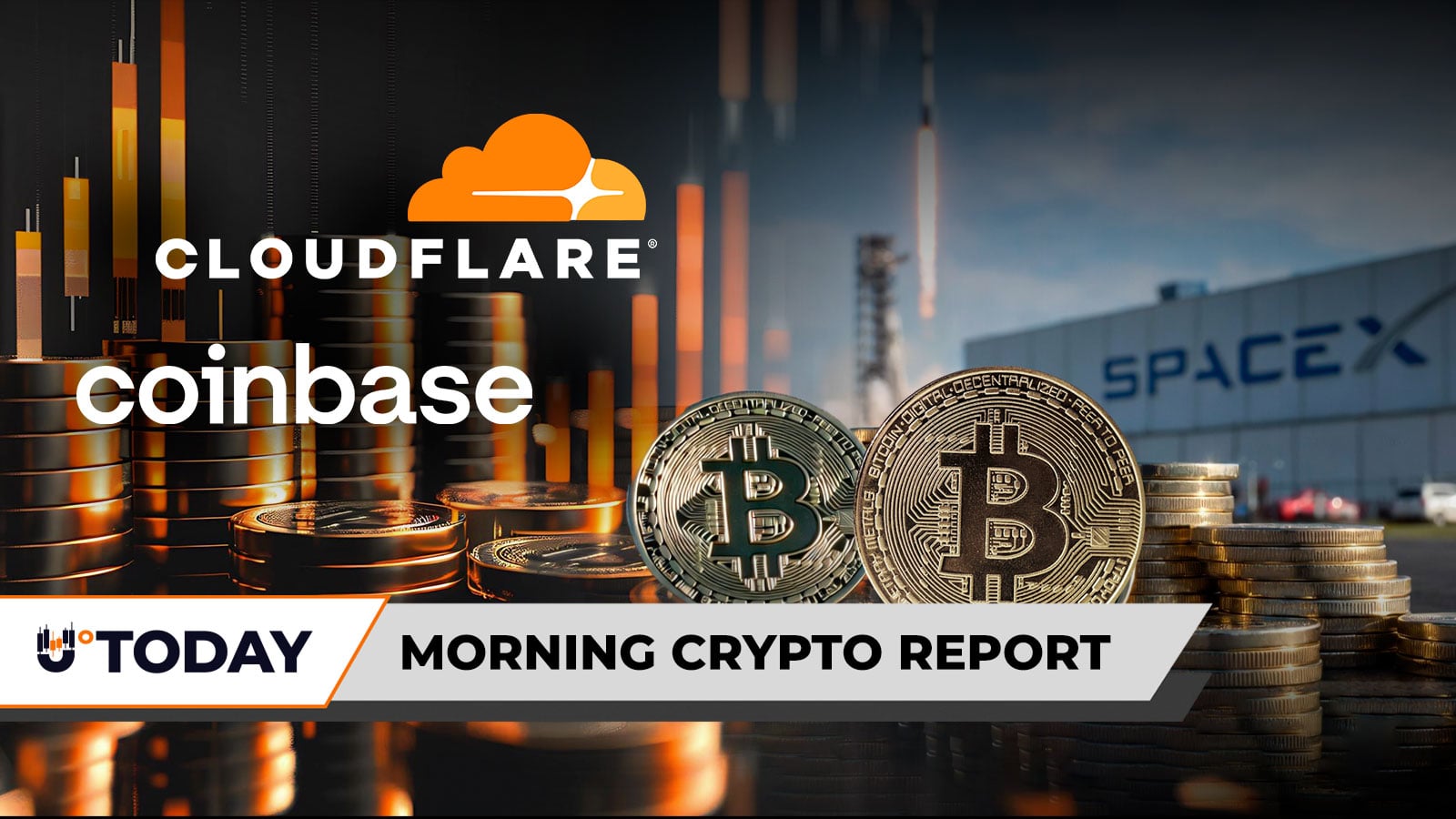 Morning Crypto Report: Elon Musk's SpaceX Relocates 0 Million in Bitcoin, USD Stablecoin  Million Exploit, New Cloudflare Outage Takes Down Coinbase – U.Today